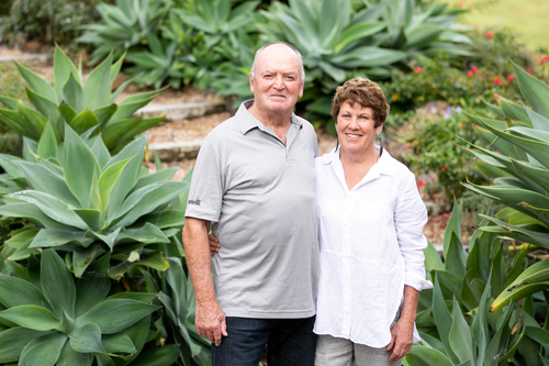 Sir Graham and Lady Raewyn Henry
