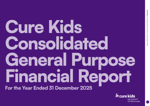 Financial Report 2025 cover